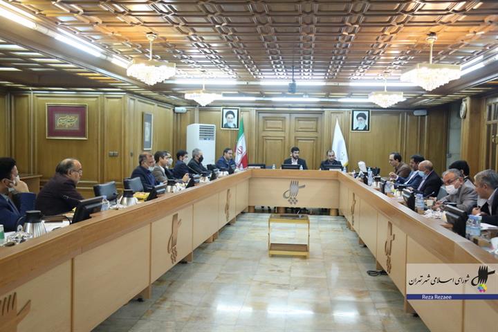 صبح امروز برگزار شد؛ جلسه مشترک کمیسیون برنامه و بودجه شورا با سازمان آب منطقه ای تهران+عکس